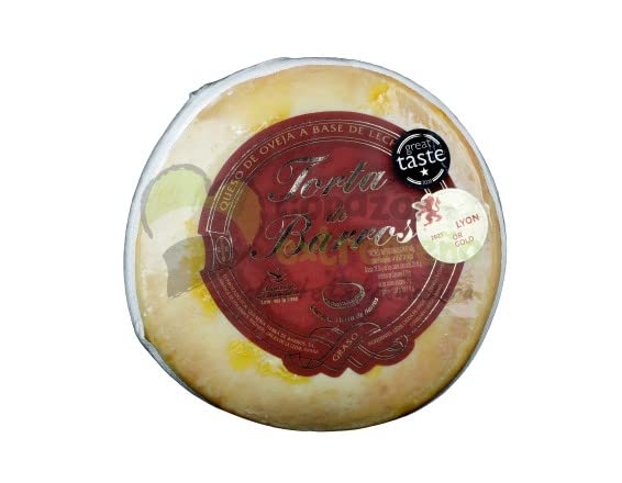 Cesta de Regalo para Empresas con Torta de Barros, Queso Añejo de Barros, Caja de Madera – Corazón Extremeño