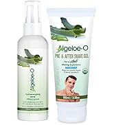 ALGELOE- O Pre &amp; After Shave Gel (Mischief) - 100ML O Hydraenergizing Super Hydrating Mist Spray-...