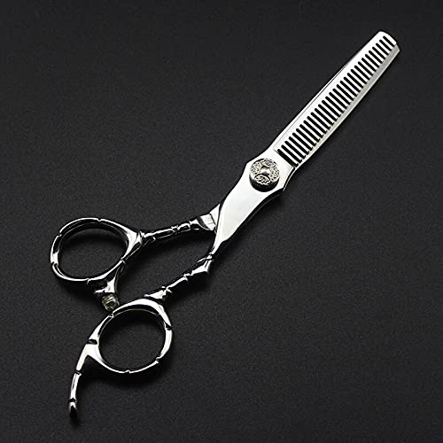 Ciseaux de coiffure amincissants 440C de 6 pouces pour désépaissir