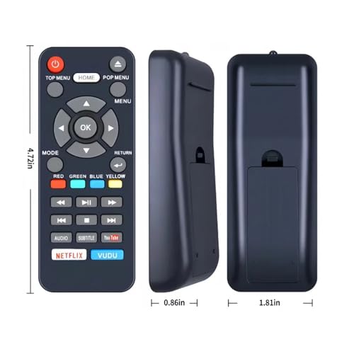 Télécommande DVD FWBP706F pour remplacer votre télécommande en panne