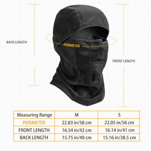 Image of Balaclava Winter Ski Face Mask Breathable Windproof Thermal for Motorcycle Riding Cycling in Cold Weather