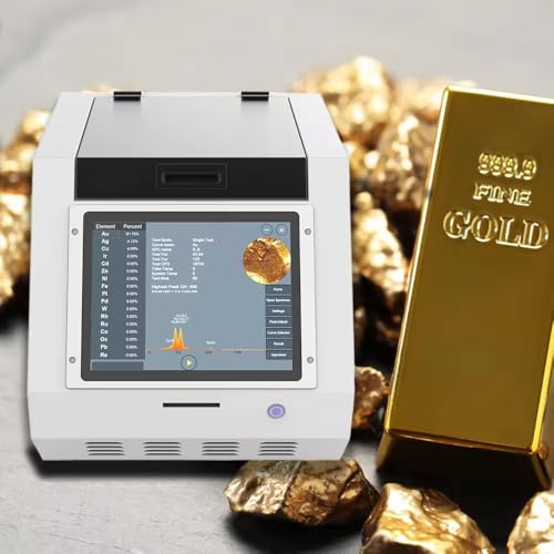 24K Gold Elements XRF Purity Density Metal Testing Machine