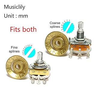 Musiclily Ultra Taille Universelle Boutons de Potentiomètres Stratocaster 1 Volume 2 Tonalité Knobs pour guitare… - Les Beatles, Paul McCartney, John Lennon, RIngo Starr, George Harrison Musiclily Ultra Taille Universelle Boutons de Potentiomètres Stratocaster 1 Volume 2 Tonalité Knobs pour guitare… – Image 2