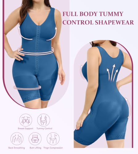Image of M MYODRESS Fajas Colombianas Plus Size Shapewear Tummy Control with bra