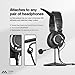 Antlion Audio ModMic Uni 2+ Attachable 3.5mm Microphone with Mute Switch for PC, Console, Laptop and More.