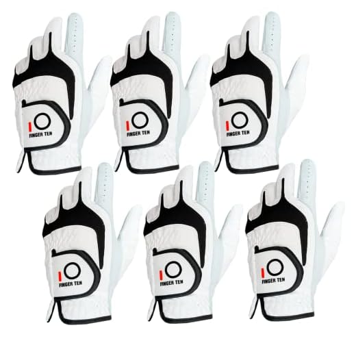 FINGER TEN Men's All-Weather Golf Gloves