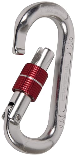 Oval Compact Lock C.A.M.P. lot de 2 mousquetons à vis compacts - 2