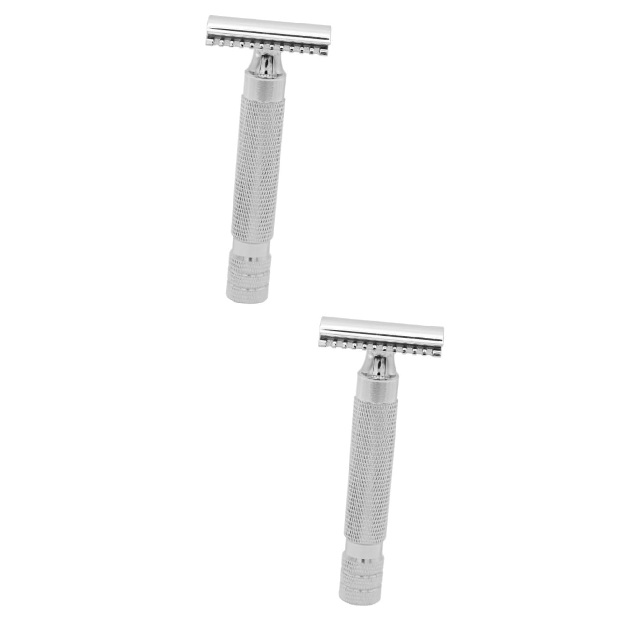 Healeved 2pezzi Rasoio Inossidabile Per Rasoio Design Testurizzato Per Irritazioni Per e