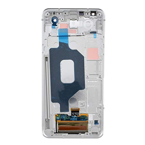 Image of Stylo 5 LCD Screen Touch Digitizer Glass with Screen Frame Replacement for LG Stylo 5 LM-Q720 Silver