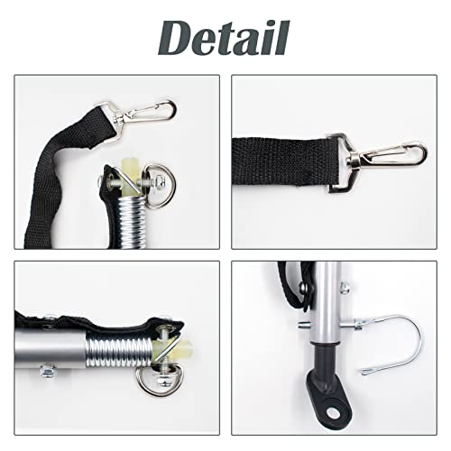 Fahrradanhänger Kupplung Adapter Universal Fahrrad Linker Universal Fahrrad Anhängerkupplung mit Sicherungsstift für Kinderanhänger Hundeanhänger Lastenanhänger