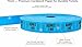 Tacticai 2000 Raffle Tickets, Admit One, Single Roll, Ticket for Events, Entry, Class Reward, Fundraiser & Prizes - Blue (1 of 8 Colors)