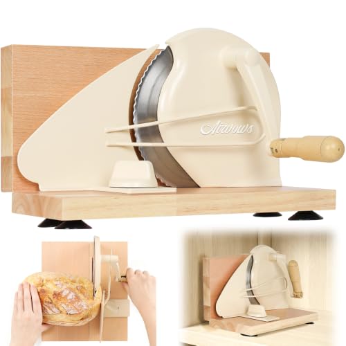 Manual Bread Slicer for Homemade Bread,Even Slicing from Thin to Thick