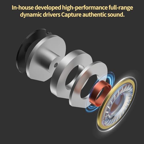 Image of CCA Trio in-Ear Monitor 8mm 3DD IEMS Earphones with 4 Tuning Switches HiFi Bass Noise Isolation Earbuds, Clarity Stereo Sound Headphone for Audio Engineer, Musician (MIC)