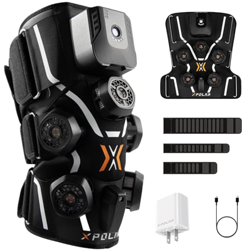 XPOLAR X2 Smart Knee Recovery Device - Advanced Hot & Cold Contrast Therapy with Compression for Knee Pain Relief-Sports Recovery & Injury Rehab