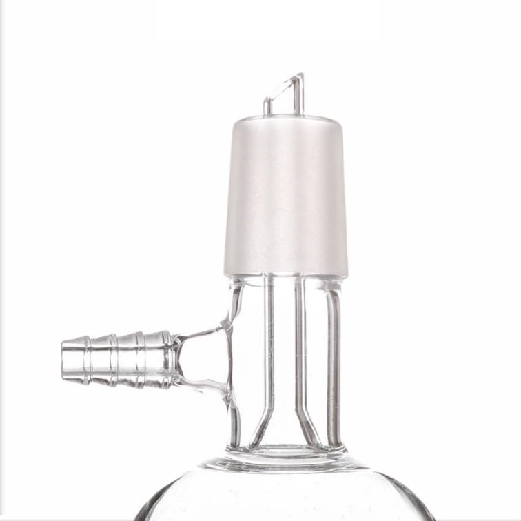 ガラス製ブフナー漏斗 ラボ用ガラス吸引フィルター漏斗 ガラス穴付きフィルタープレート 口径 24mm 35 60 100 250 5