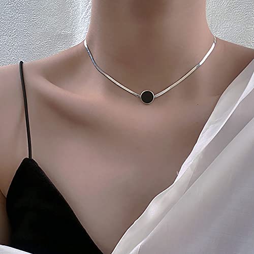 Collier chaîne de clavicule courte en argent TABOJS : le cadeau idéal pour elle
