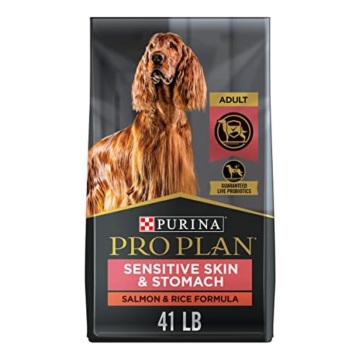Purina Pro Plan Sensitive Skin and Stomach Dog Food With Probiotics for Dogs, Salmon & Rice Formula - 41 lb. Bag