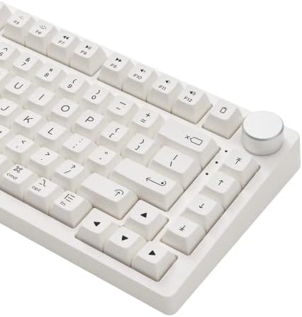 EPOMAKER AKKO PC75B Plus AIR Top Mount Hot Swappable RGB Bluetooth/2.4Ghz/USB-C Wired PC Mechanical Gaming Keyboard, with Knob Control, PC Plate, PBT Keycaps, 3000mAh Battery for Mac