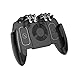 EODNSOFN Contrôleur de jeu de téléphone portable Contrôleur Joystick Mobile Six-doigt Refroidissement Fan GamePad Jeu d'accessoires de tir