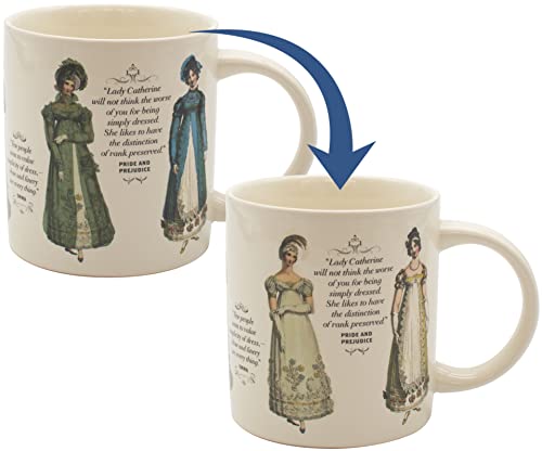 Taza Cerámica Cambia Color 12 oz Jane Austen miniatura 1