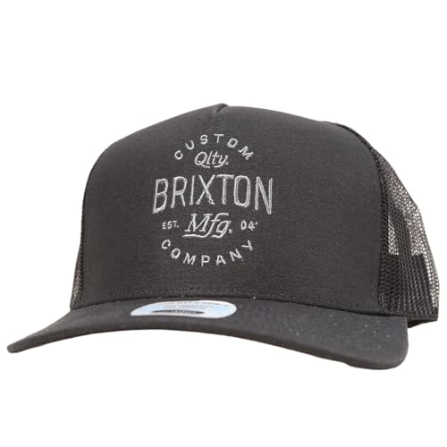 [ブリクストン] メッシュキャップ メンズ レディース トラッカーキャップ FREMONT C NP MP TRUCKER HAT スナップバック 帽子 12081 BKBLK 26SU 日本代理店正規品