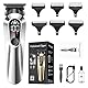 OneNine Haartrimmer profi Set für Herren, Haarschneider, Bartschneider, Professional Herren Konturen Haartrimmer, Mit LED-Anzeige Multifunktions-Hair Clipper für Männer Kinder Friseur (Silber)
