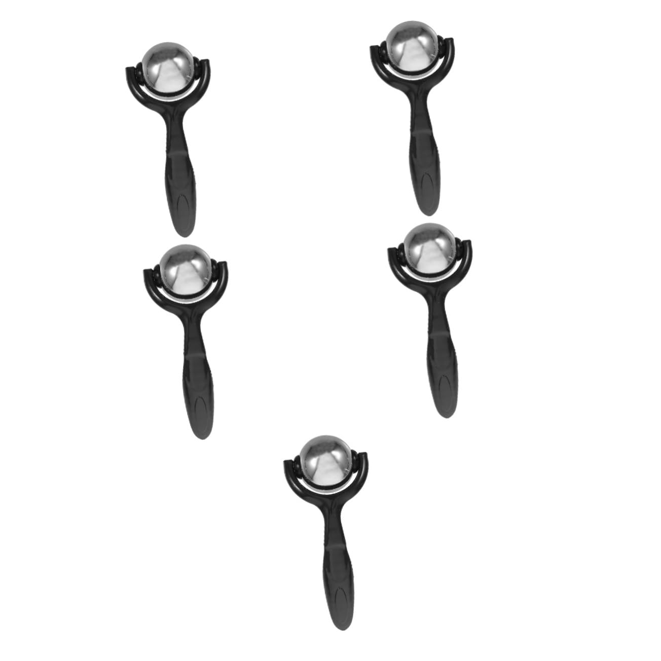 FRCOLOR 5 Pièces Boule De Massage Visage Guasha Outil De Massage Visage Guasha Outil De Grattage Masseur Facial Rouleau Pour Les Yeux Visage Masseur Rouleau Visage Guasha Outil Visage