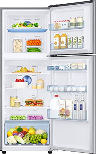 Image of Samsung 301L 1 Star Convertible 5 In 1 Digital Inverter Frost-Free Double Door Refrigerator Appliance (RT34C4521S8 /HL,Elegant Inox