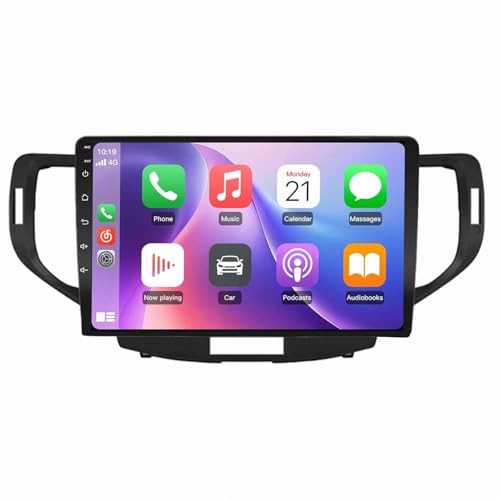 Carplay y Android Auto inalámbrico para Acura TSX con pantalla táctil fluida