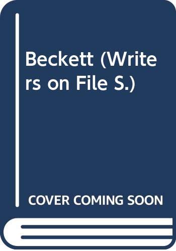 Buy Beckett (Writers on File S.) — BookShops.in