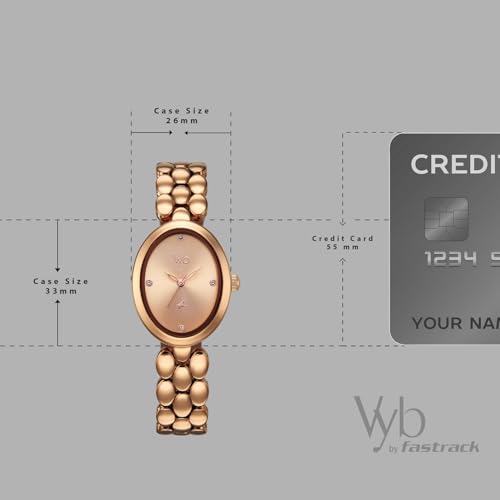 Image of Fastrack Vyb Enigma with Quartz Analog Watch for Women