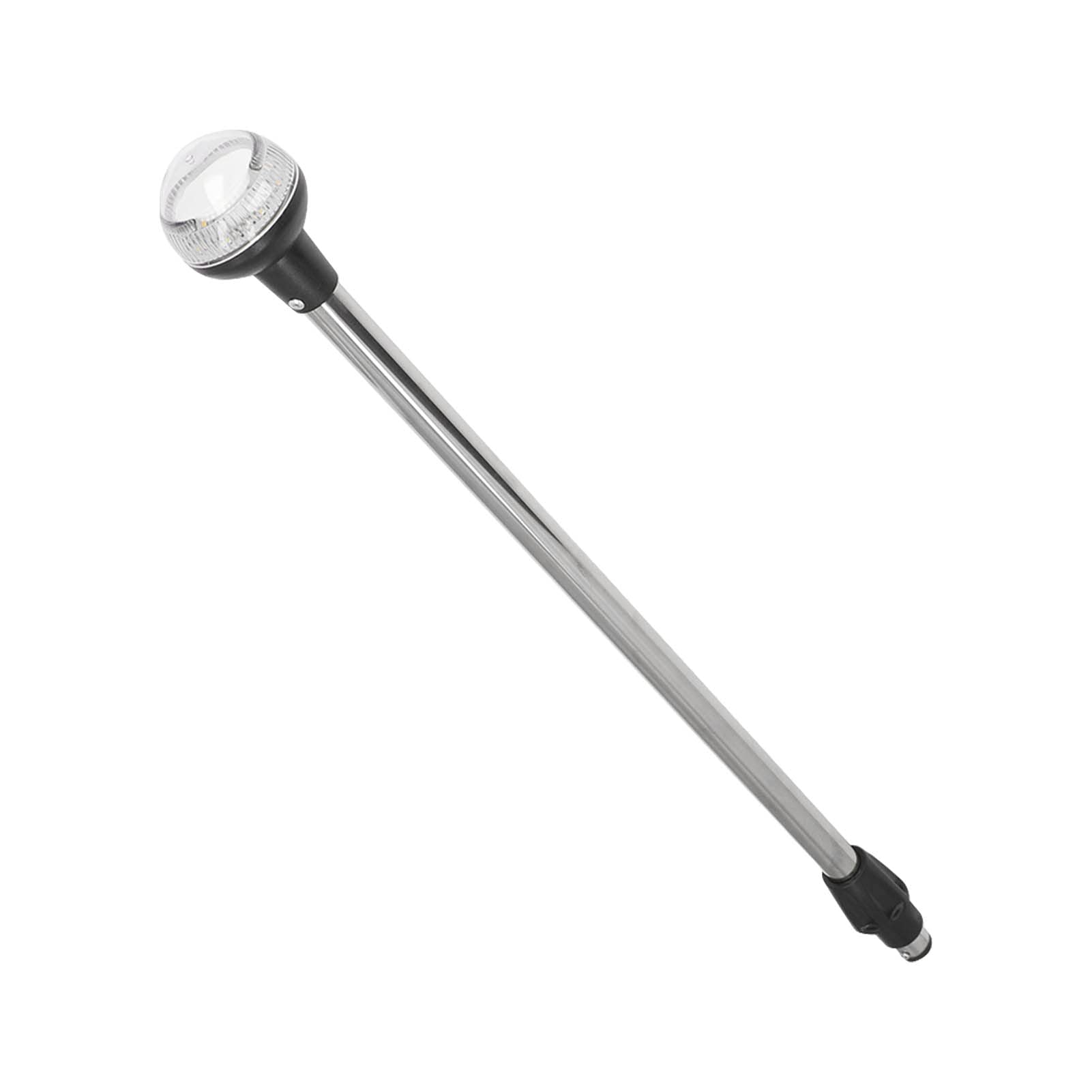 SEAFRONT DC12V 1.5W Boat Navigation All-Round 360° 24in Blanc Naturel 4500K Stern Light pour Stern Anchor Fishing Light LED Boat Stern Light IP65 Marine Navigation Anchor Light