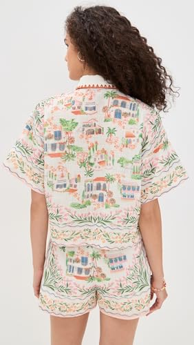 En Saison Women's Alaia Linen Top3