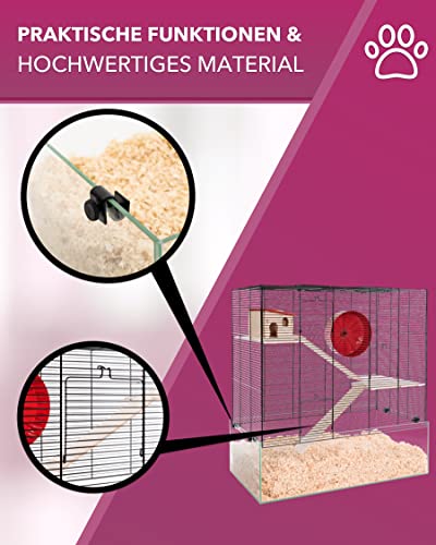 Hamsterkäfig Petgard Kleintierkäfig Oregon für Hamster und Mäuse
