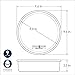 Nordic Ware Naturals Round Cake Pan, 9-Inch