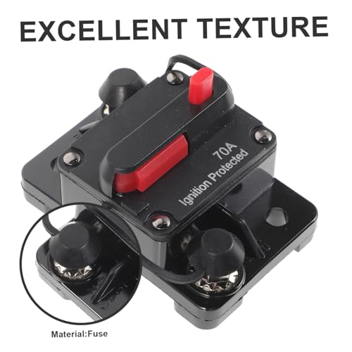 Disyuntor de reinicio automático 12V VALICLUD para coche y camión en panel 6