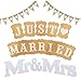 JUST MARRIED Banderín,Mr & Mrs Letras de Madera,Just Married Boda Guirnalda,Boda Guirnalda Boda Banderines,Letras De Madera Mr And Mrs,Guirnalda Boda Just Married,Mr Mrs decoraciones de boda