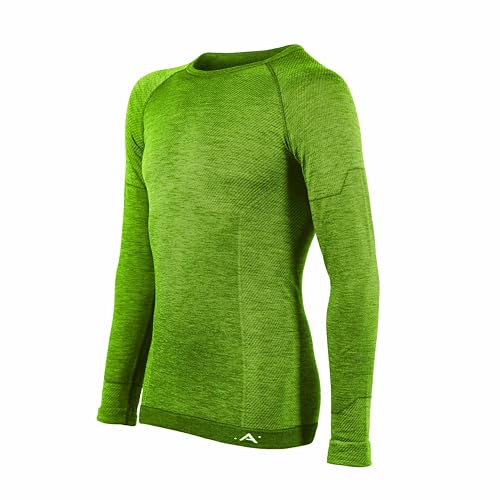 Risalti Camiseta Termica Hombre y Mujer Lana Merino Unisex - Camiseta Lana Merino Hombre y Mujer, Camiseta Termica Mujer y Hombre Transpirable, Ropa Termica Hombre Frio Sin Costuras - Made in Italy