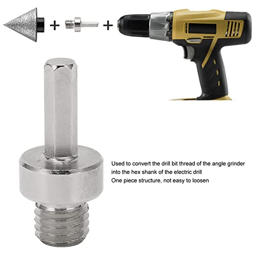 Elektrische Boor Haakse Slijper Converter, Core Bits Aansluitadapter Stevig Eenvoudig te Installeren Hex Shank… - Afbeelding 3