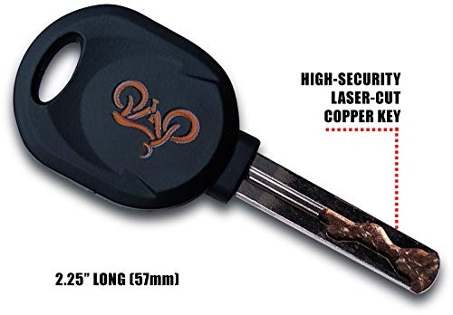 image for LewadUSA Bike U Lock with Extra Long 5.5-feet (12mm x1.7m) Bicycle Loc