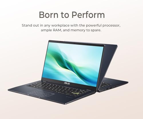 Image of ASUS 14 inch Vivobook Laptop • Intel Processor • FHD Display • 4GB RAM • 256GB SSD + 1TB Cloud Storage • 2026 Edition • WiFi • Bluetooth • HD Webcam • Windows 11 • Thin & Portable