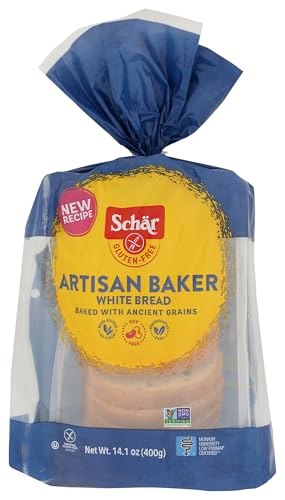 Schar Artisan White Bread, Gluten Free, 14.1 oz
