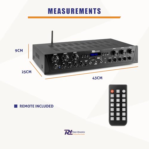 Amplificateur audio bluetooth pour sonorisation restaurant et hôtel multi-zone