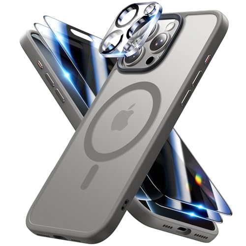 Coque magnétique pour iPhone 16 Pro pour éviter les bris d'écran et les regards indiscrets