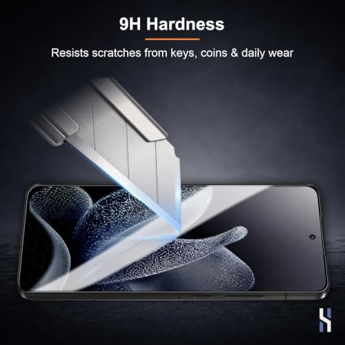 Image of Tempered Glass for Motorola Edge 70 (6.7 Inch) Military Grade 9H Screen Guard, Anti-Scratch, Shatterproof, Edge to Edge Full Coverage - Black Border