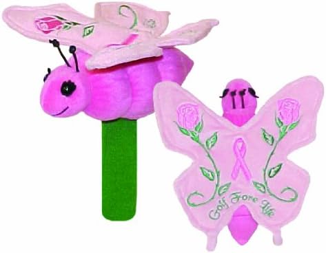 Breast Cancer Prev. Rose Butterfly Hybrid Head Cover