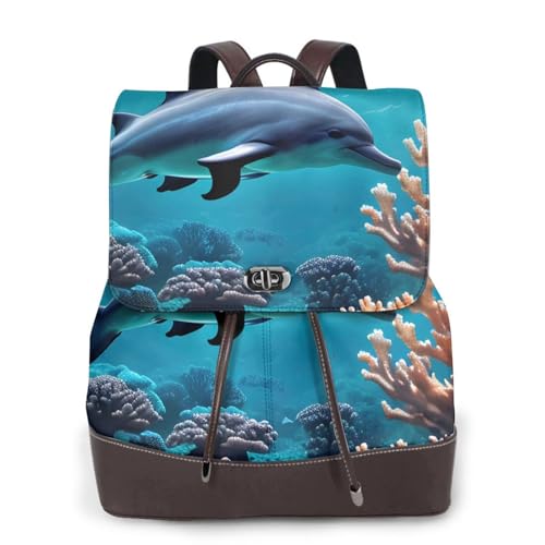 Sac à dos ordinateur EdWal imprimé sous-marin pour le travail