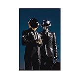 GFERW Poster sur toile Daft Punk sans cadre 30 x 45 cm