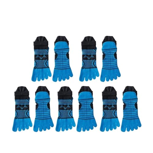 Chaussettes orteils homme compression colorée séchage rapide pour le fitness