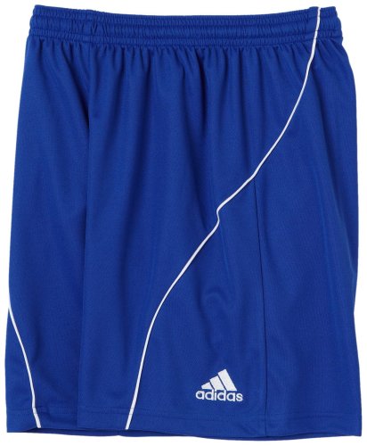 Adidas Boys 8-20 Youth Striker Short, Cobalt/White, Large